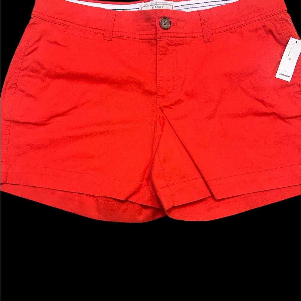 Old Navy Perfect 5” Shorts Bundle Women Sz 10 - Picture 3 of 8
